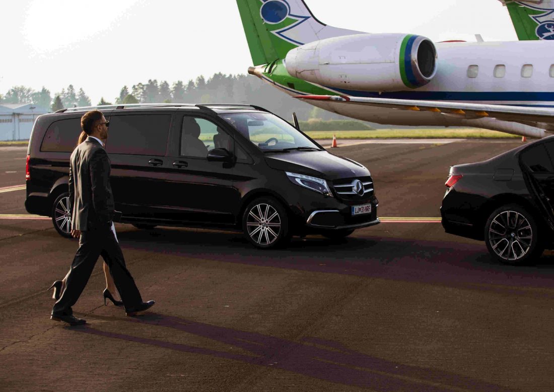 VIP prevozi na letališče, Mercedes V class, BMW Serija 7