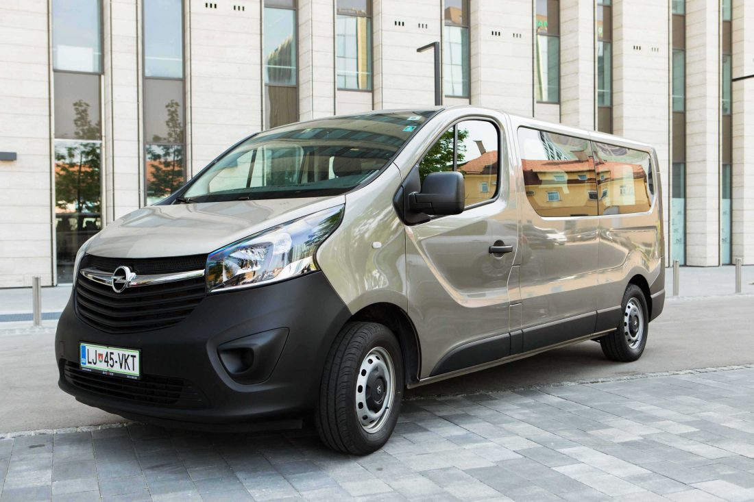 Najem kombija - najem kombija Opel Vivaro ali podobno - GoGreen