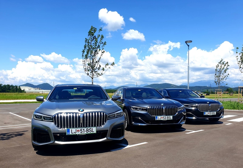 Najem luksuznih vozil - najem luksuznega avtomobila BMW 7 ali podobno - GoGreen